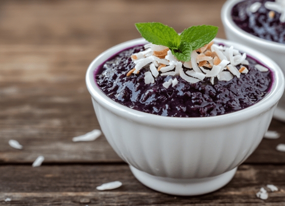 Coconut Black Rice Pudding_done