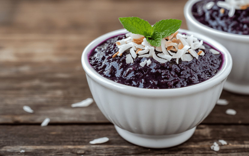 Coconut Black Rice Pudding_done