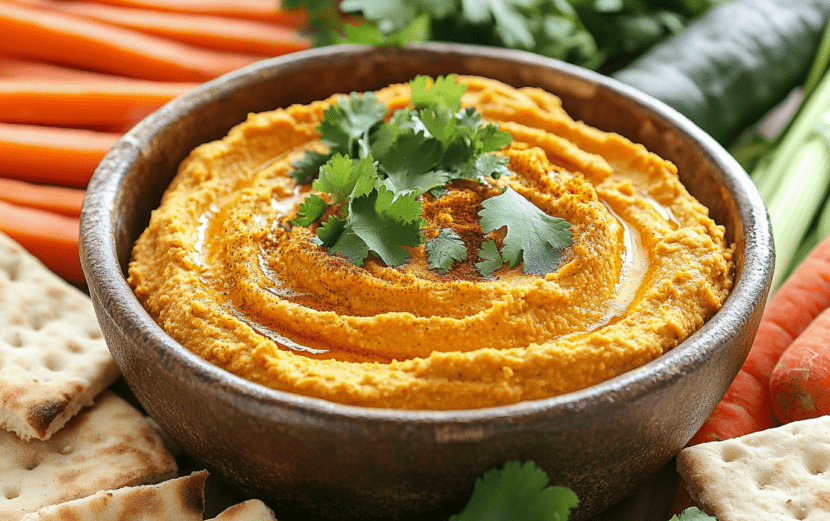 Curried Roasted Carrot Hummus_ done