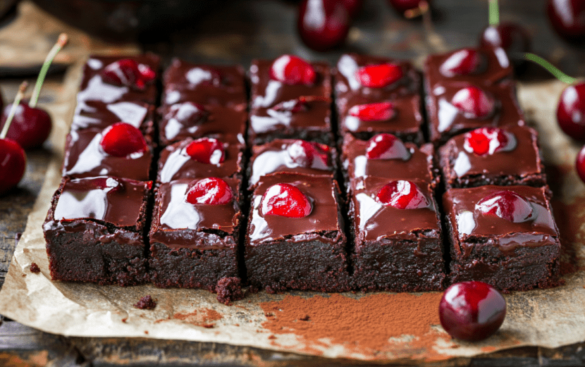 #1 Best Cherry Chocolate Brownies Cherry Chocolate Brownies_done