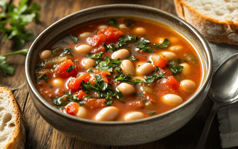 Greek White Bean Soup_done