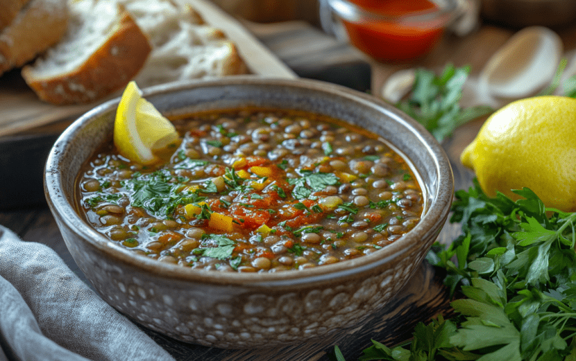 Hearty Greek Lentil Soup_done