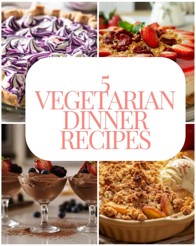 5 Vegetarian Dinner Recipes