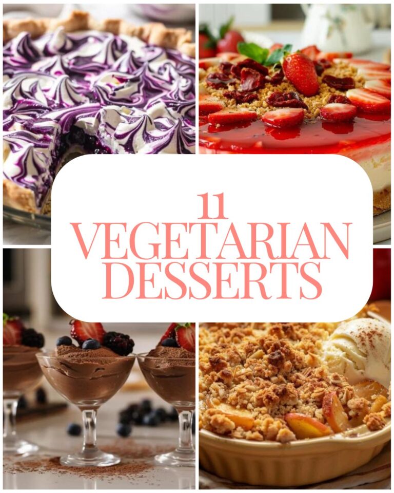 11 Vegetarian Desserts