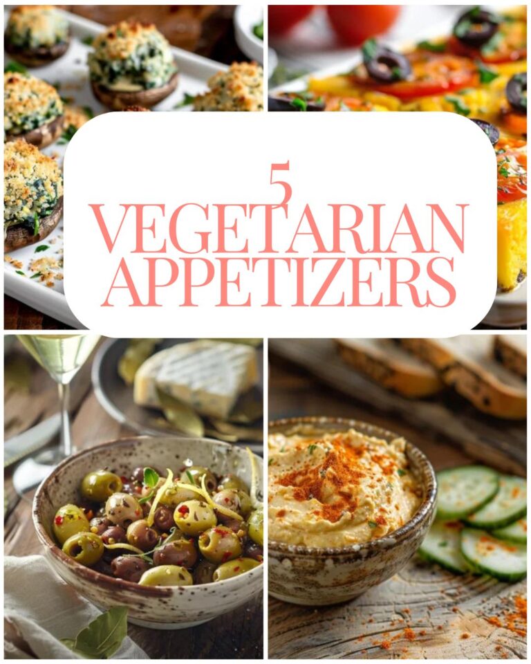 5 Vegetarian Appetizers