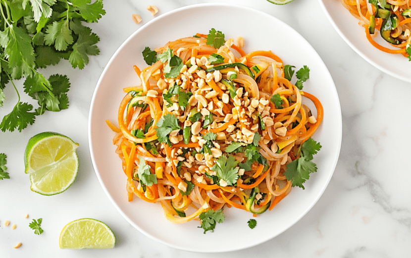 Colorful Veggie Pad Thai_done