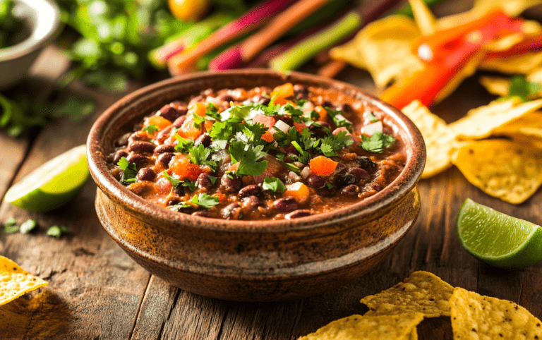 Spicy Vegan Bean Dip_ done