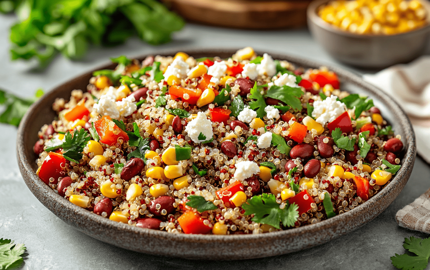 Zesty Vegan Quinoa Salad