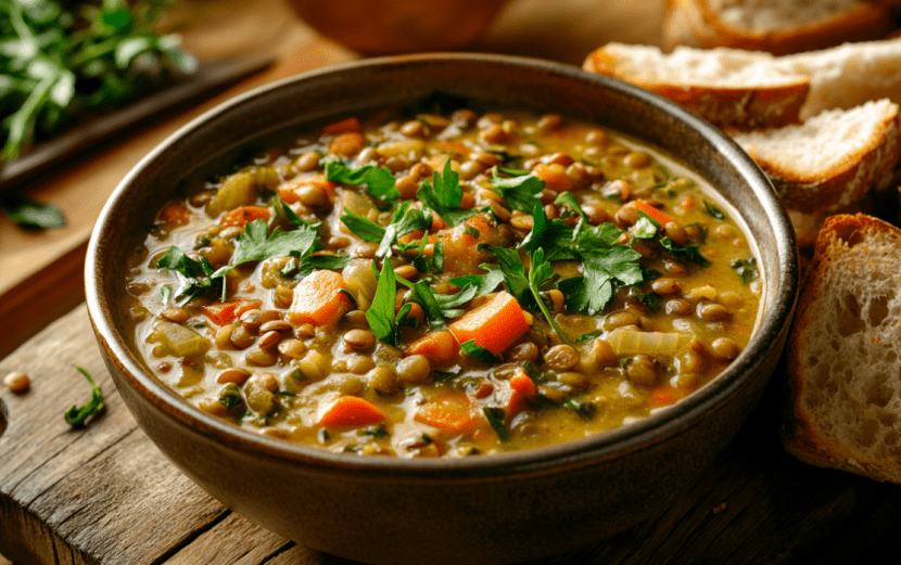 Spiced Lentil and Veggie Soup_ done