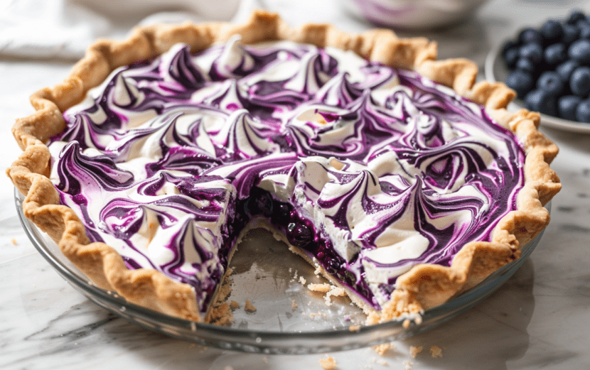Vegan Blueberry Meringue Pie Vegan Blueberry Meringue Pie_ done