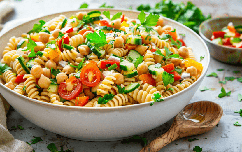 Quick Vegan Pasta Salad_ done