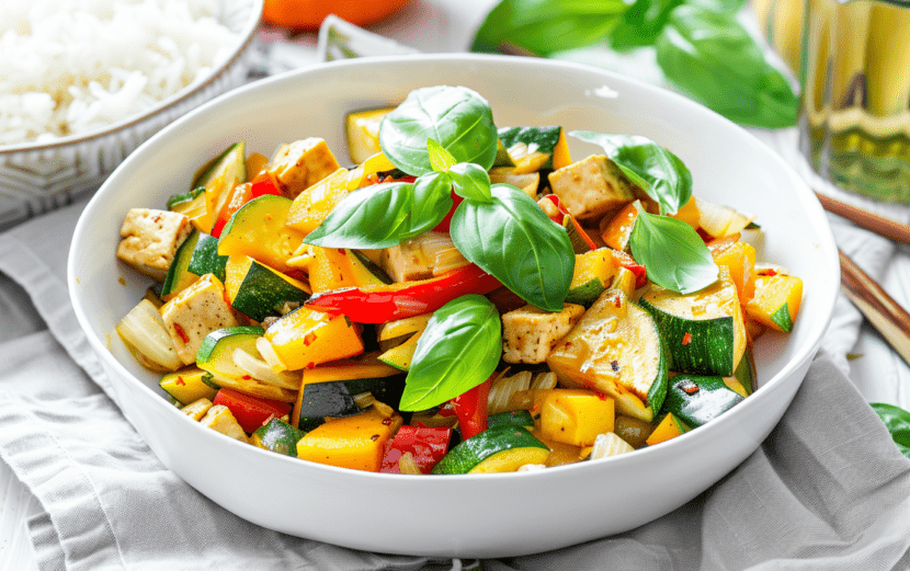 Thai Zucchini and Pumpkin Stir-Fry_done