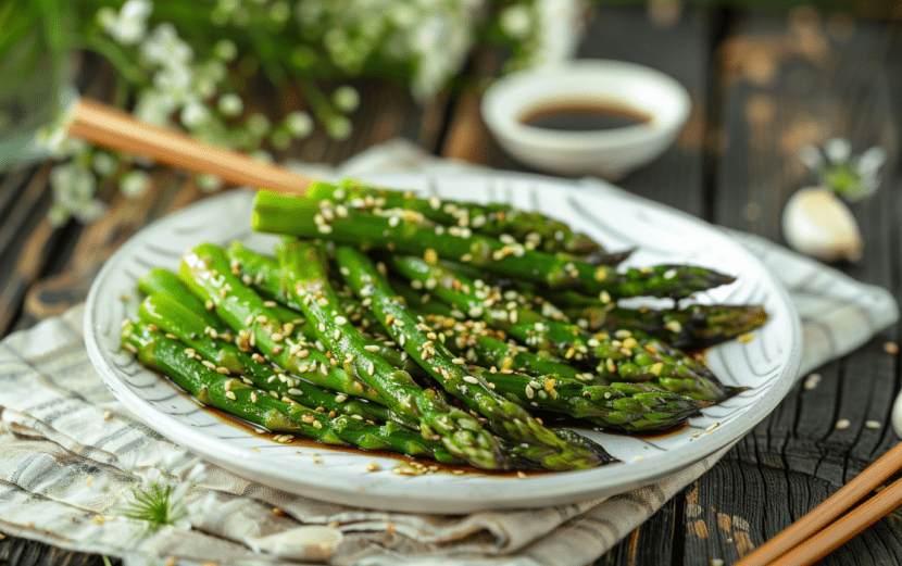Ginger-Garlic Asparagus Delight_ done