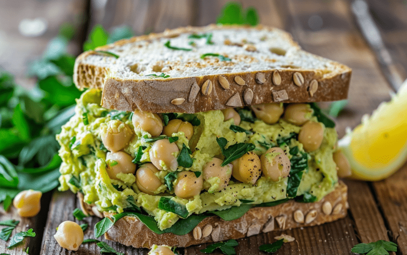 Vegan Green Goddess Sandwich Vegan Green Goddess Sandwich_ done