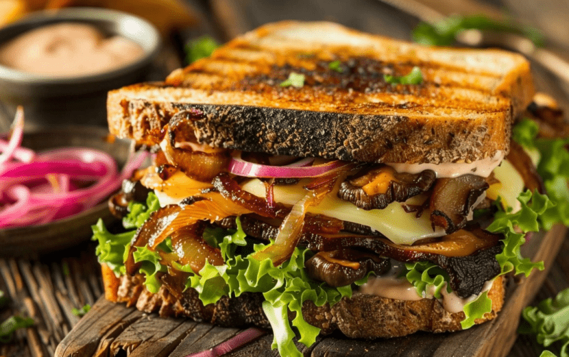 Mushroom Delight Sandwich_done