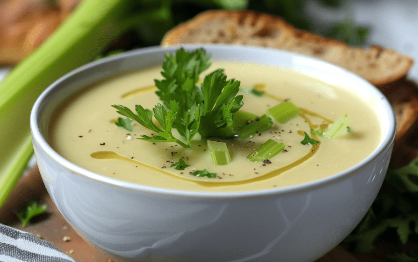 Vegan Creamy Celery Soup_ done