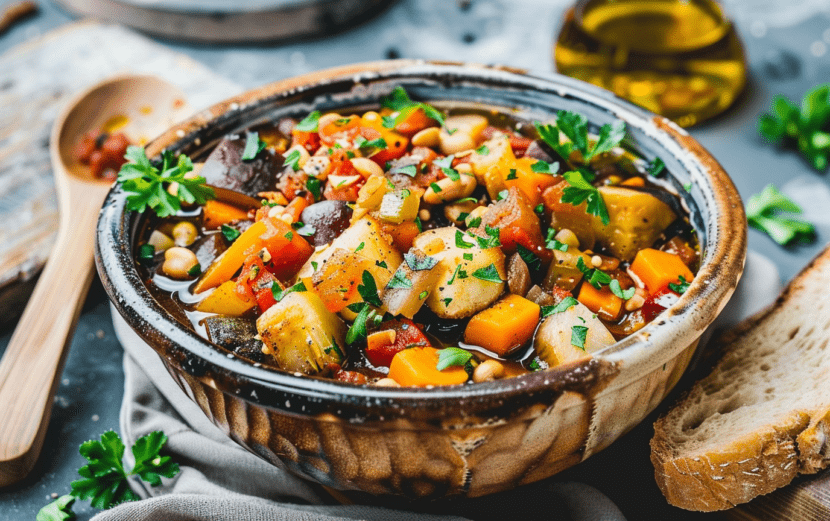 Hearty Vegan Veggie Stew Hearty Vegan Veggie Stew_ done