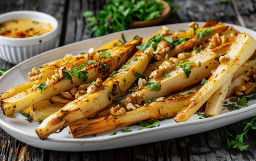 Spiced Roasted Parsnips with Nuts_done