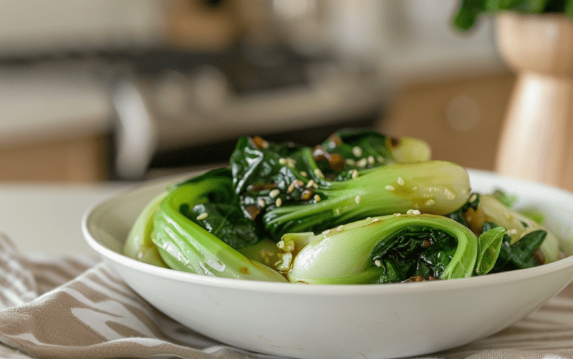 Quick Garlic Yu Choy