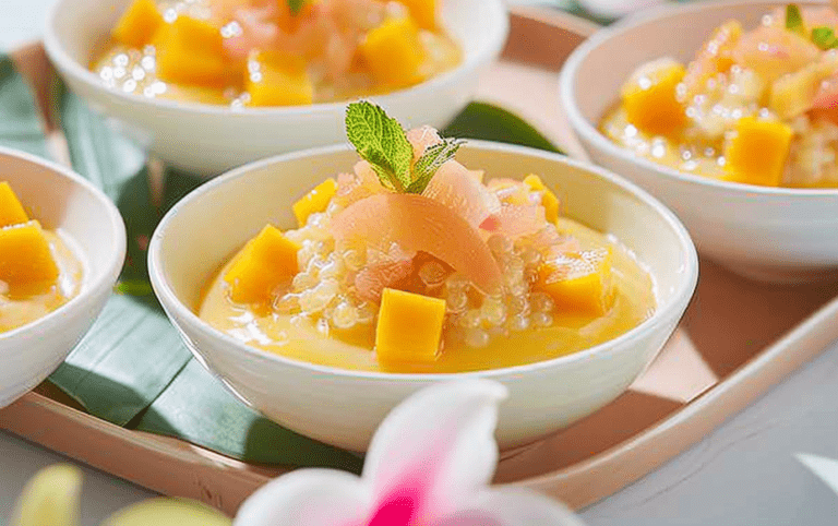 Mango Pomelo Sago (Mango Dessert)