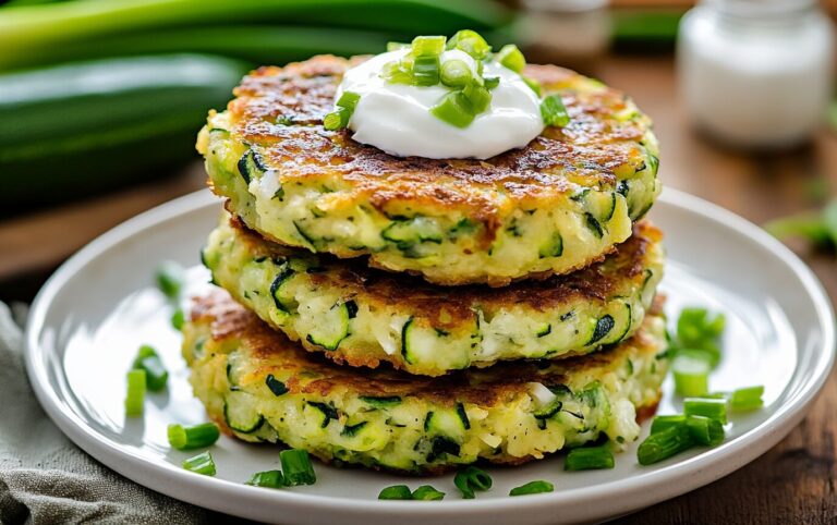 Crunchy Zucchini Fritters