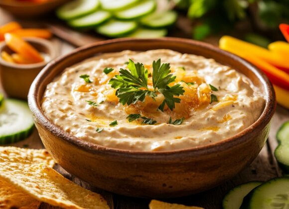 Vegan Caramelized Onion Dip Vegan Caramelized Onion Dip_ done