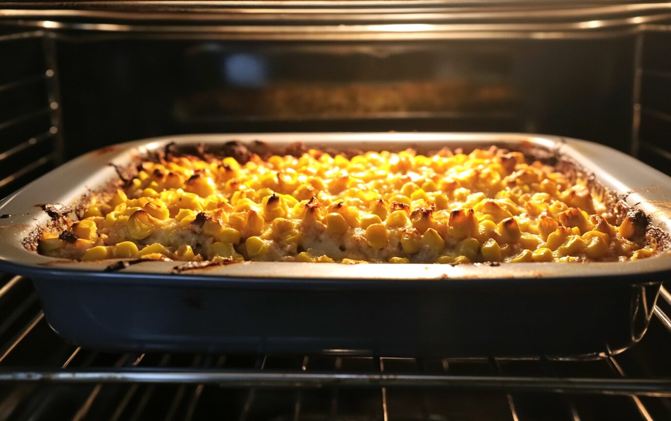 Southern Vegan Corn Bake Light Orange Bean