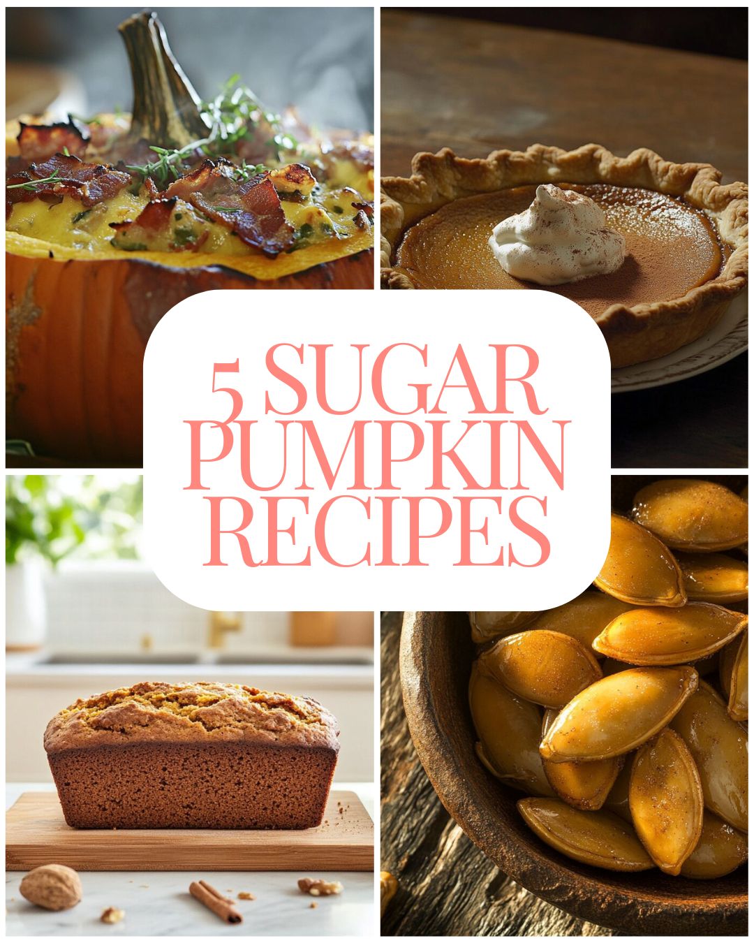5 Sugar Pumpkin Recipes Light Orange Bean