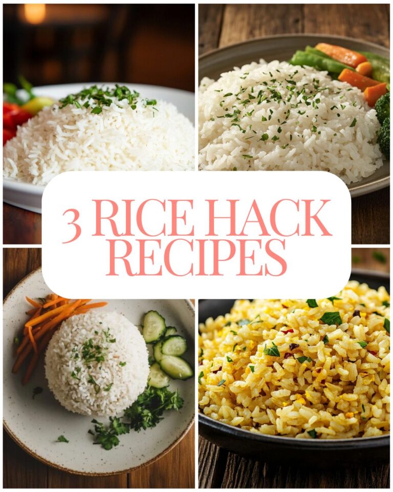 3 Rice Hack Recipes
