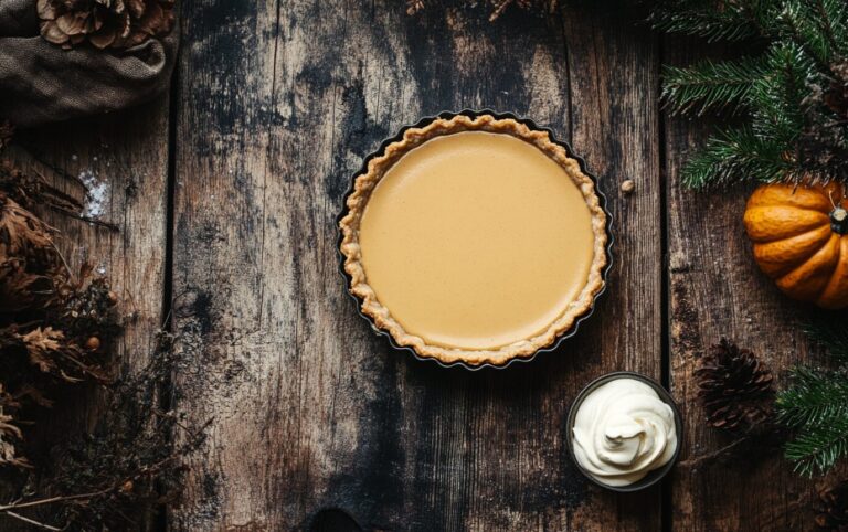 Creamy Vegan Pumpkin Tart_done