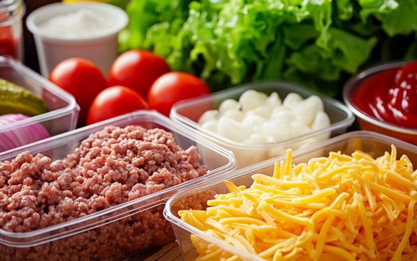 Healthy Big MacInspired Salad Light Orange Bean