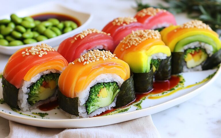 Rainbow Sushi Rolls_ done