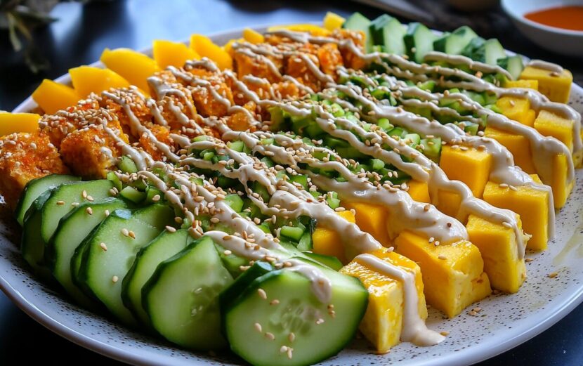 Simple Vegan Chirashi Bowl_ done