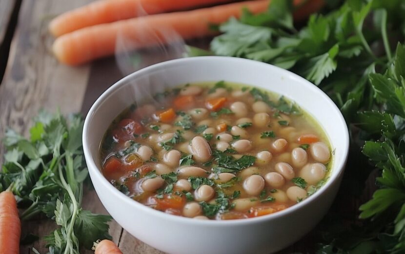 Hearty Vegetarian Bean Soup_ done