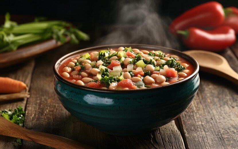 Hearty Veggie & Navy Bean Soup_done