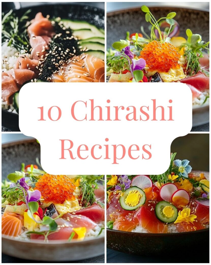 10 Chirashi Recipes 10 Chirashi Recipes