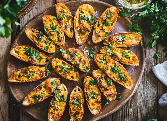 Vegan Cheesy Garlic Bread_done