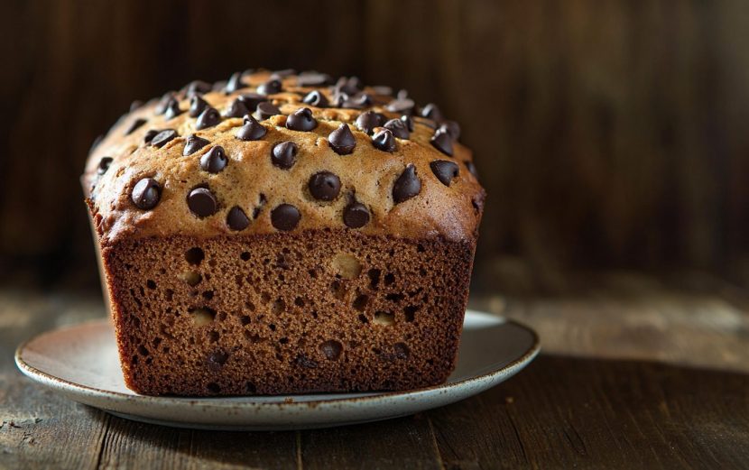 Moist Vegan Chocolate Banana Loaf_done