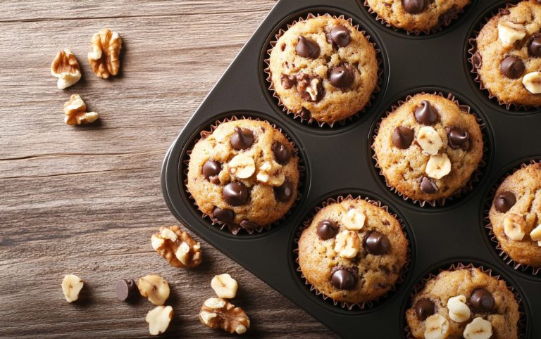 Simple Vegan Banana Bread Muffins_done