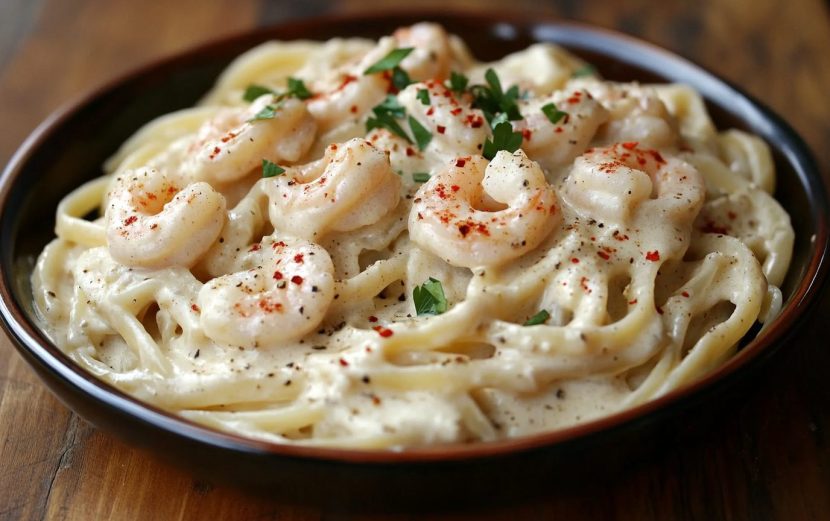 Plant-Based Seafood Alfredo Plant-Based Seafood Alfredo_done