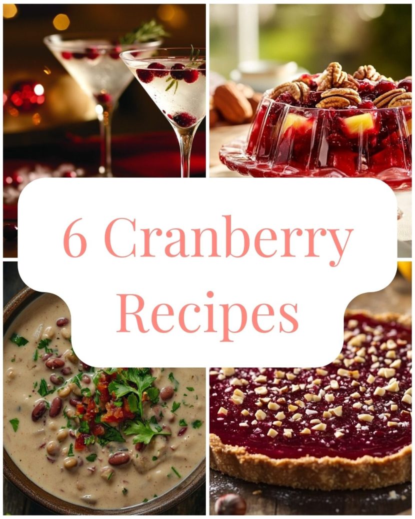 6 Cranberry Recipes