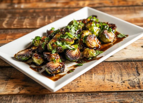 Sweet Balsamic Roasted Brussels Sprouts_done