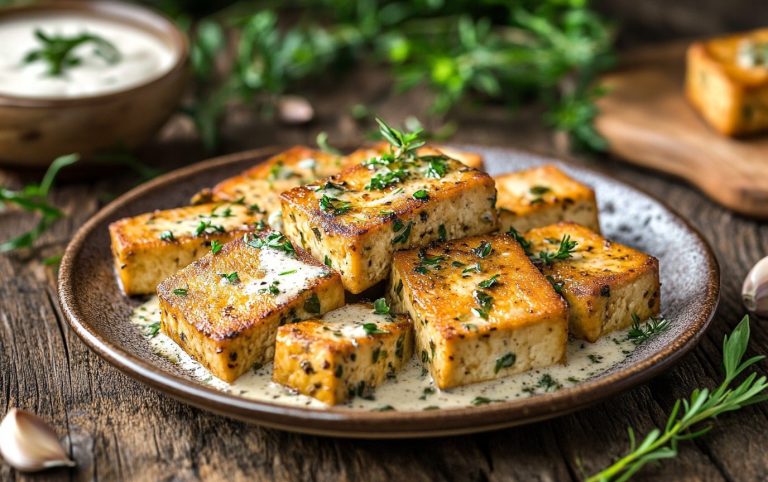 Garlic Herb Vegan Tofu_done