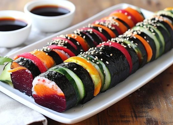 Simple Vegan Sushi_done