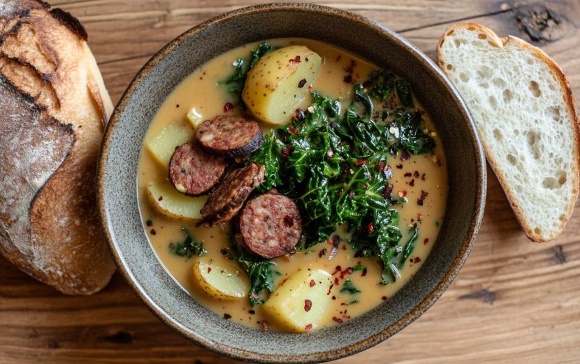 Creamy Vegan Italian Sausage Soup_done