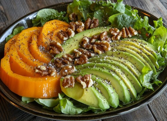 Roasted Winter Squash and Avocado Salad_done