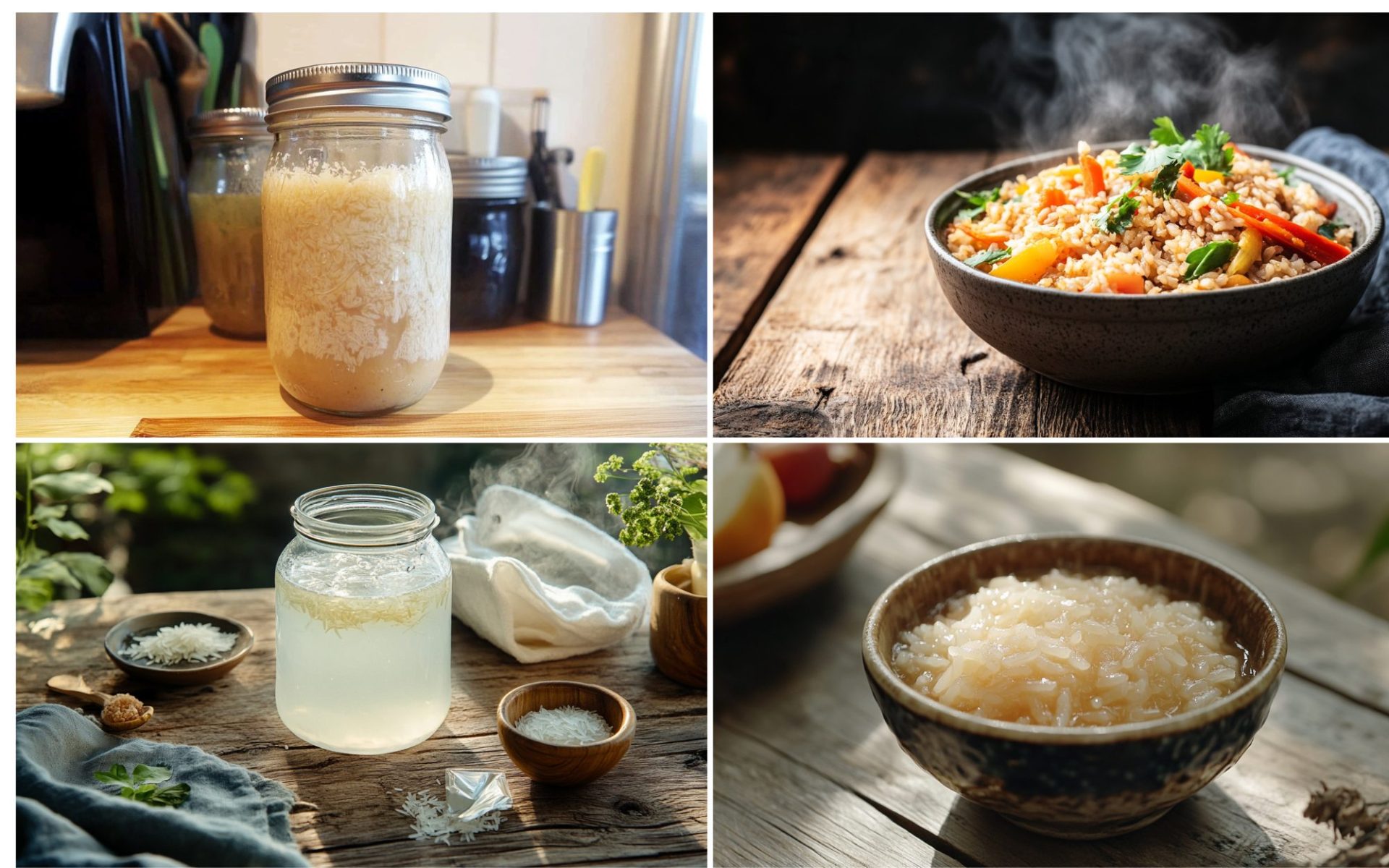 8 Fermented Rice Recipes - Light Orange Bean