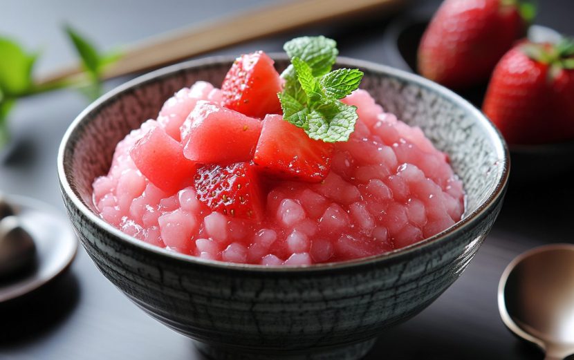 Simple Strawberry Tapioca Pudding_done1