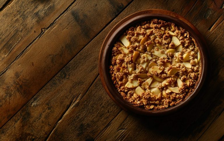 Crispy Apple Crumble