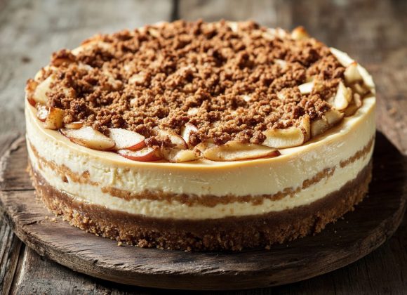 Apple Spice Cheesecake